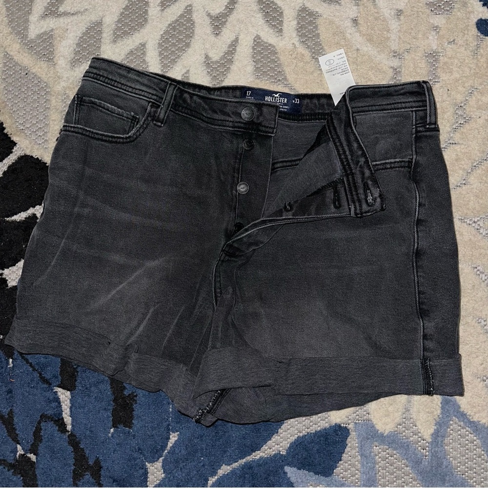 Hollister Highwaisted Jean shorts